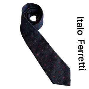 Italo Ferretti Silvi Marina Luxury 100% Silk  Tie